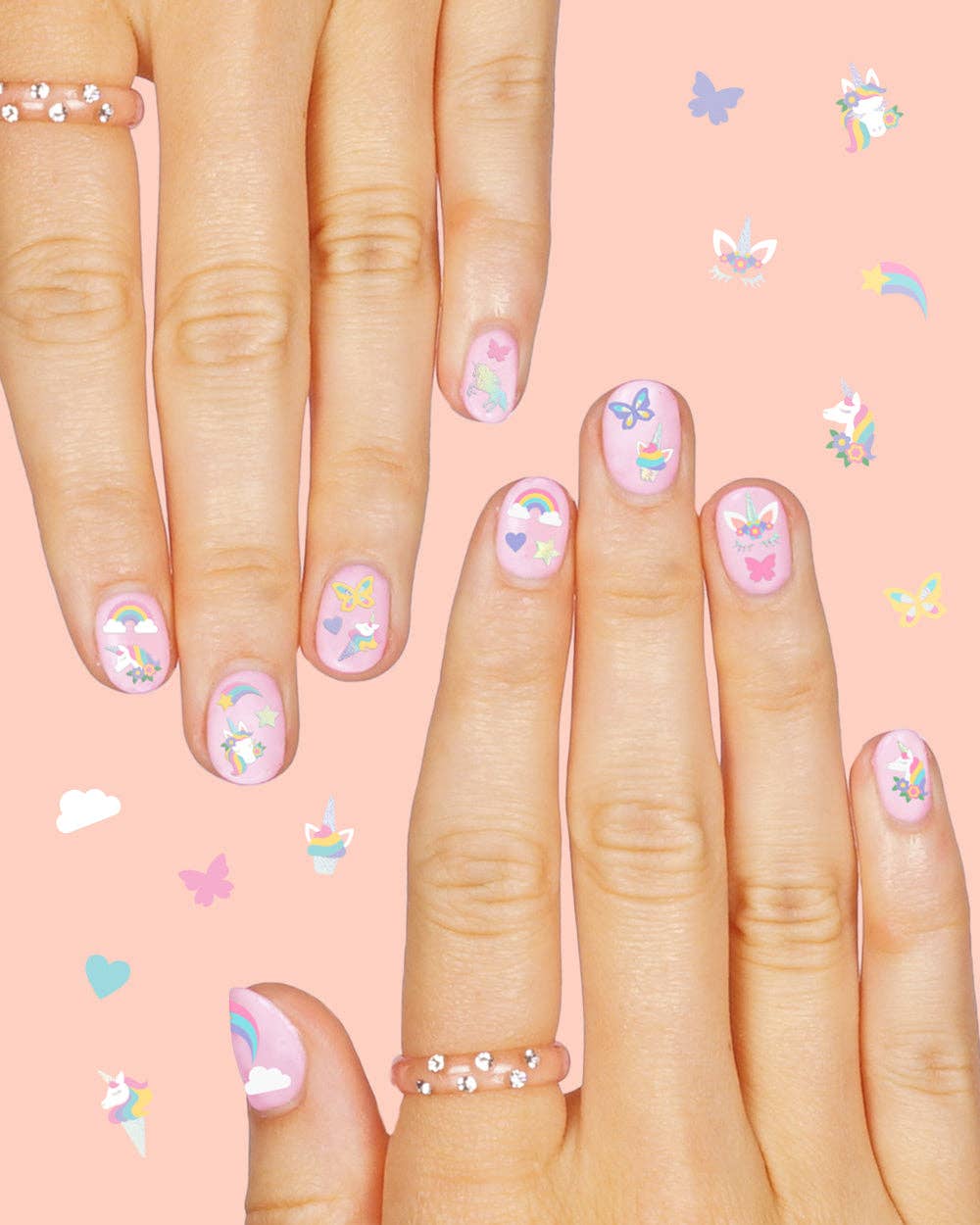 Unicorn Nail Stickers - bubblegum market