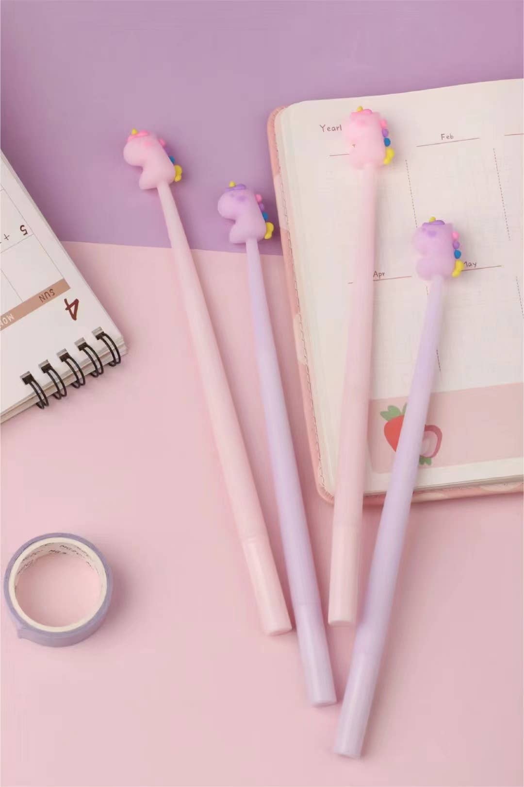 Unicorn Wiggle Gel Pen - bubblegum market