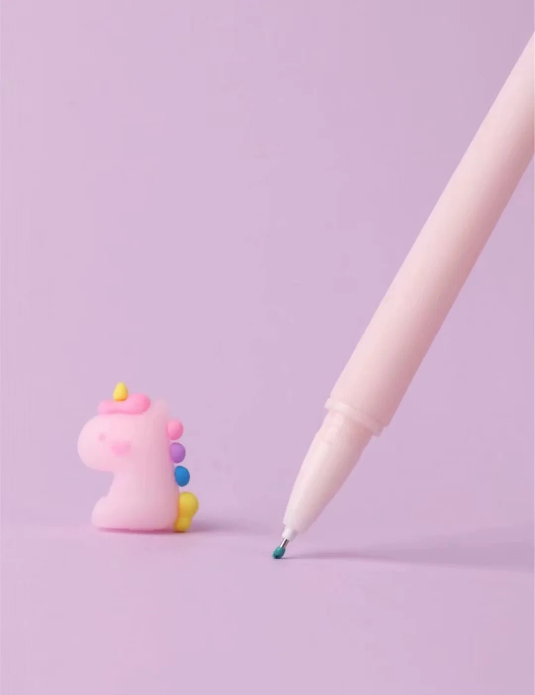 Unicorn Wiggle Gel Pen - bubblegum market