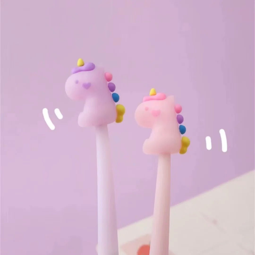 Unicorn Wiggle Gel Pen - bubblegum market
