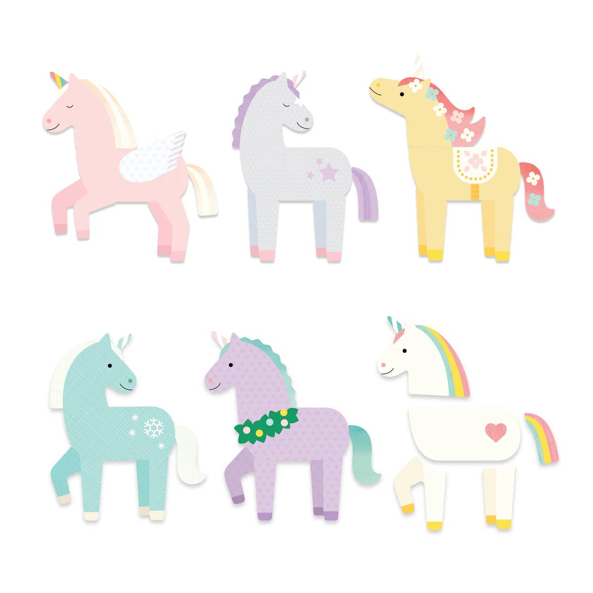 Unicorns Magnetic Play Set - bubblegum market