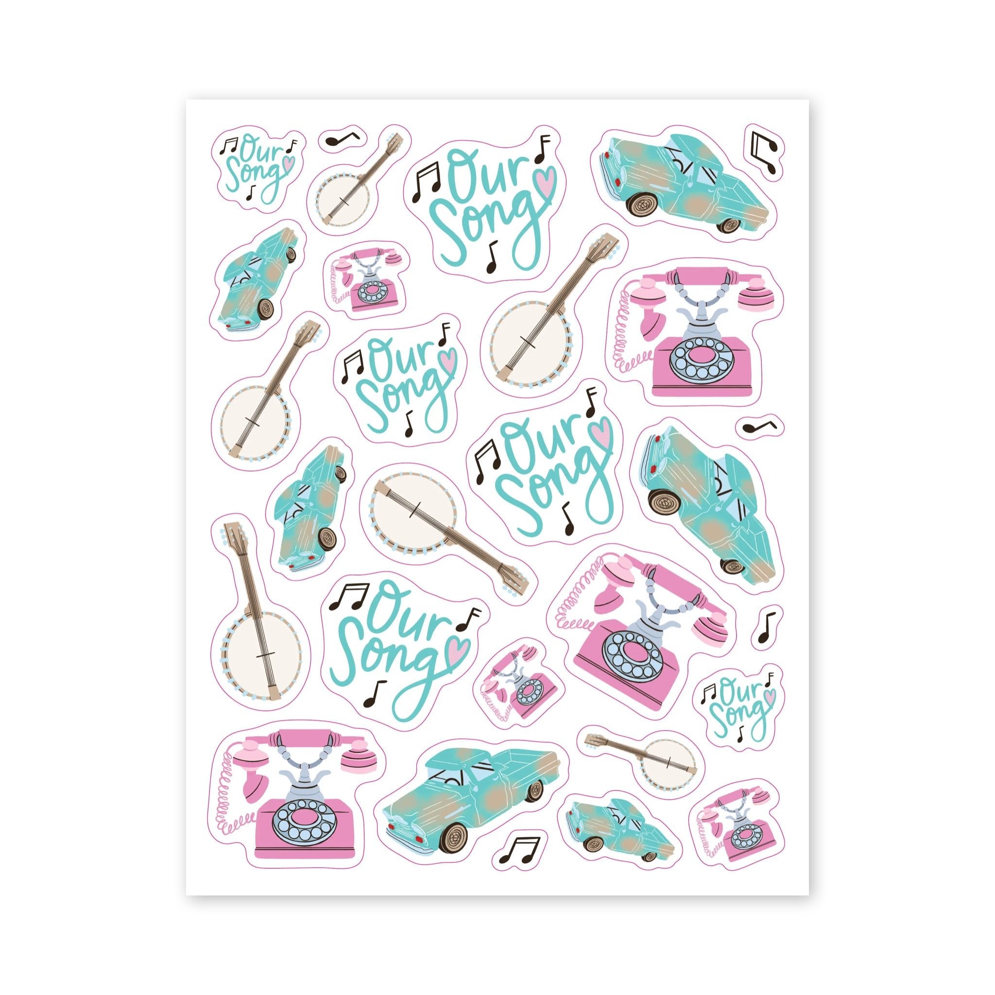 Unofficial Taylor Swift Eras (The Sticker Version) - bubblegum market