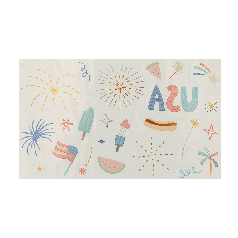 U.S. of Yay Temporary Tattoos - bubblegum market