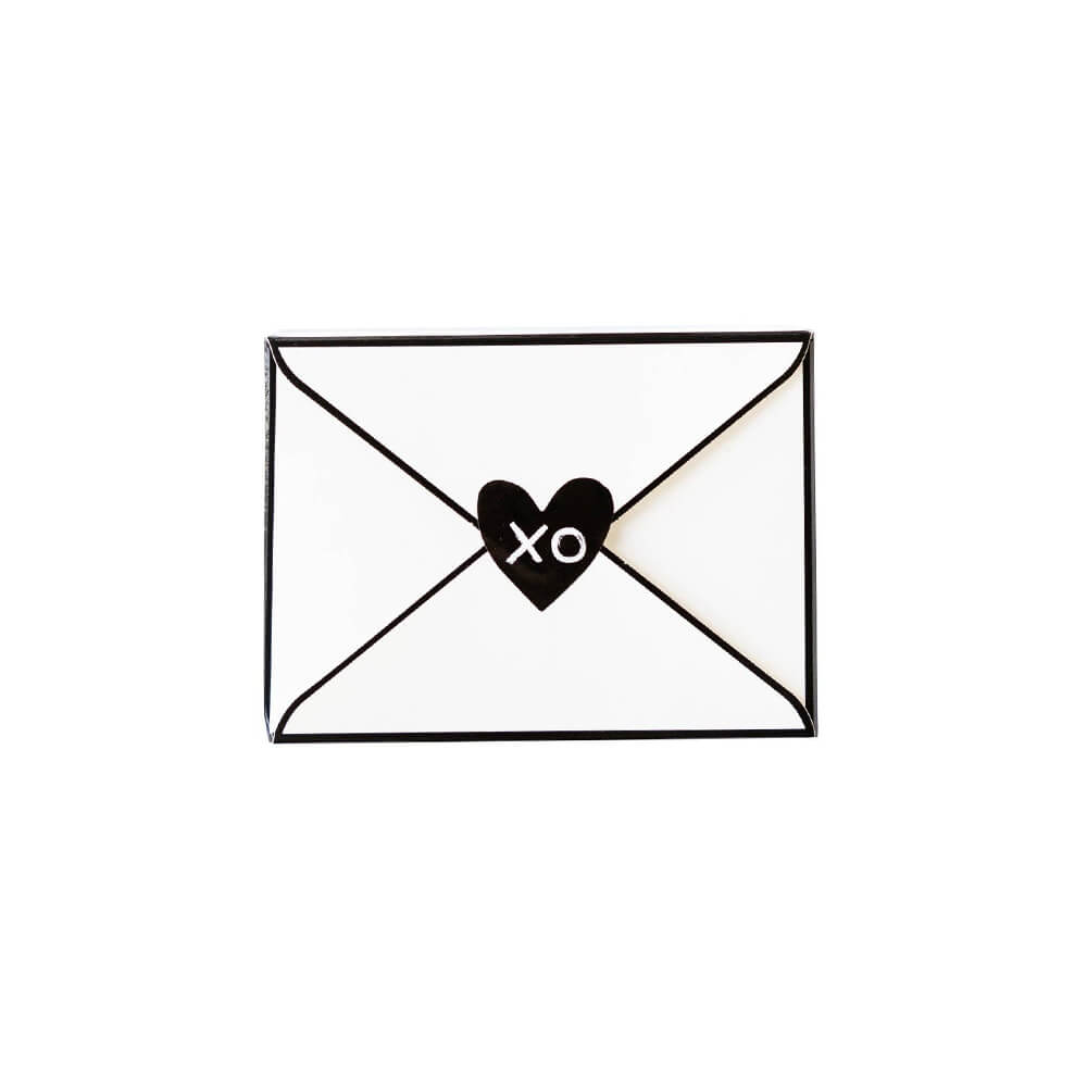 valentines-day-black-white-envelope-treat-boxes-valentine-party