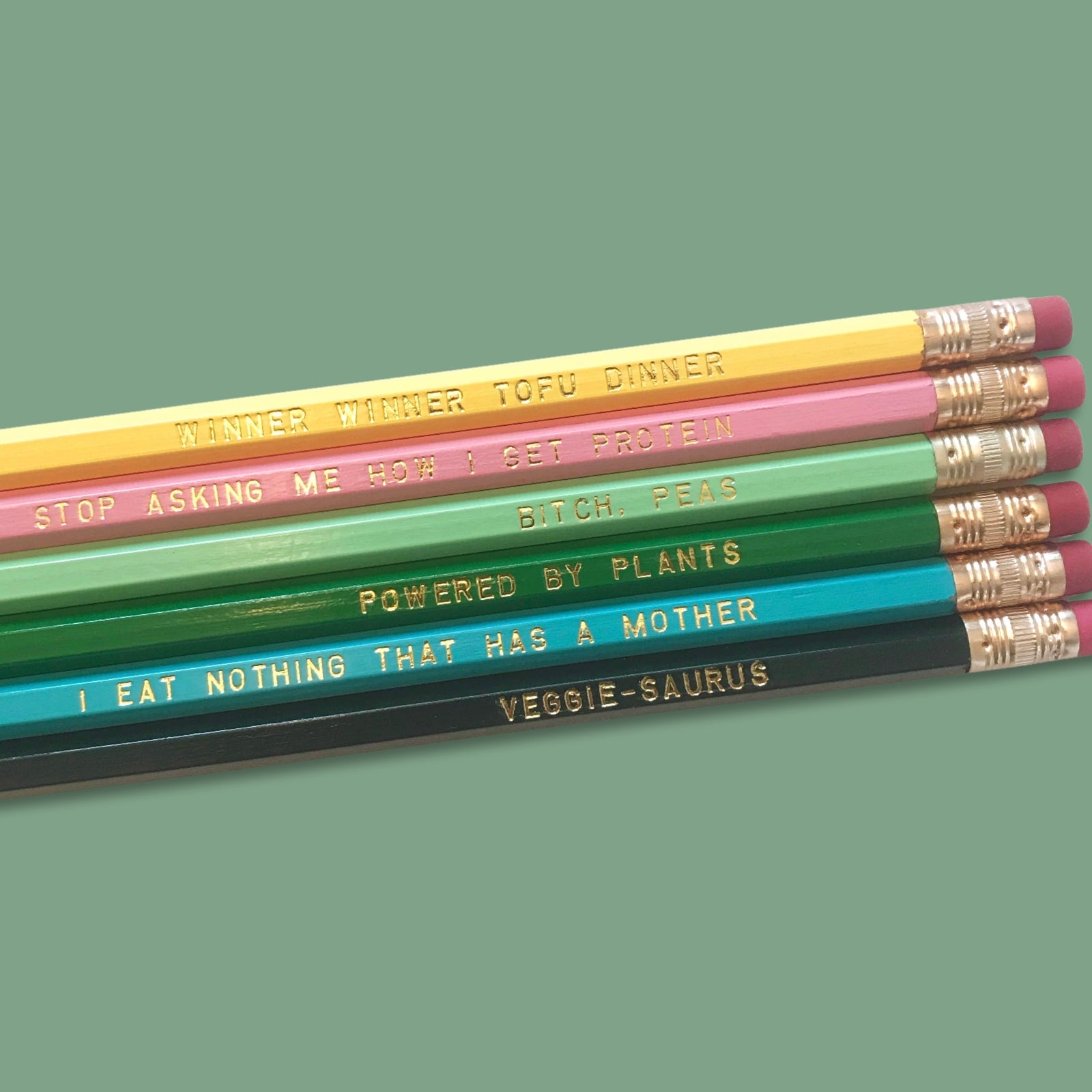 Vegetarian Pencil Pack - bubblegum market