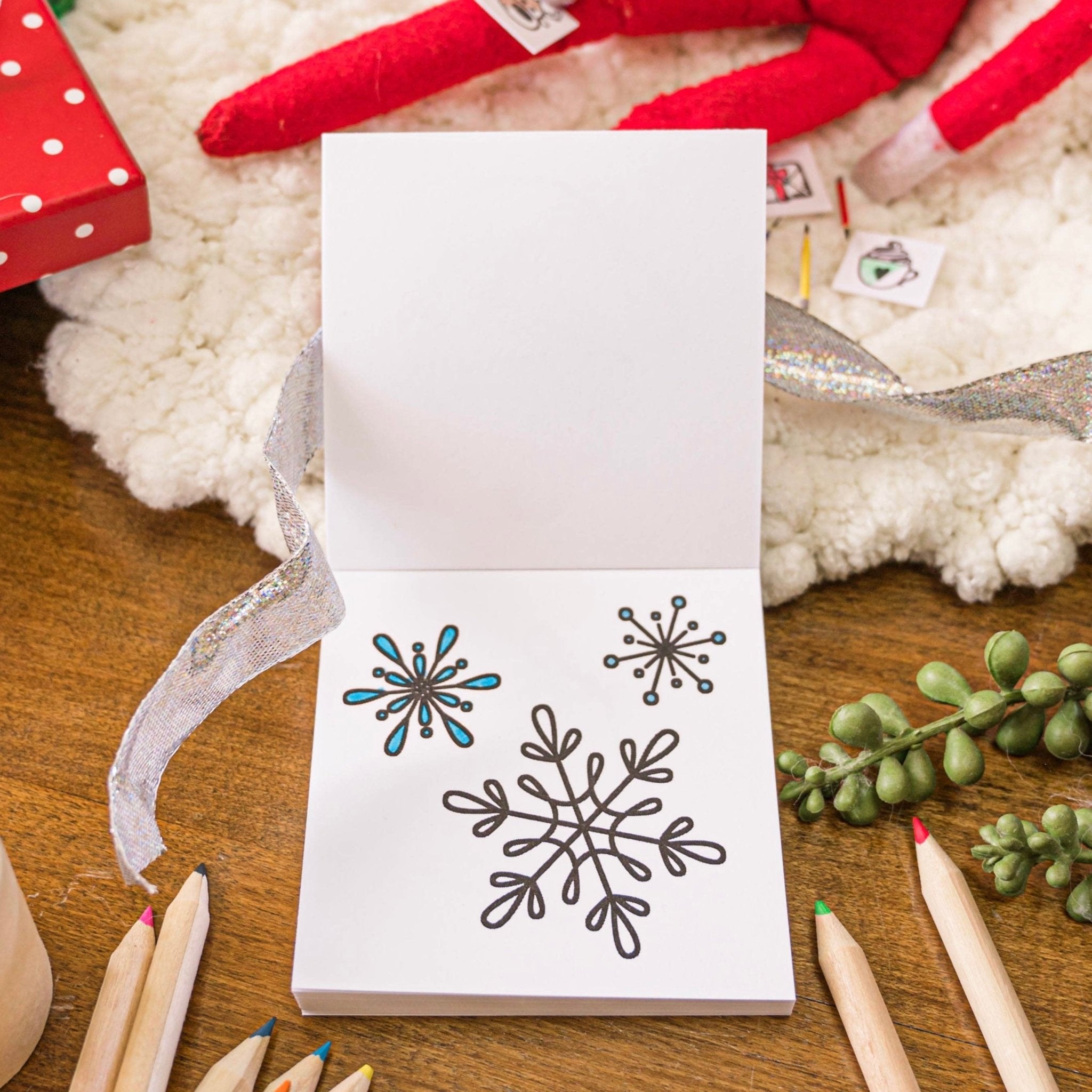 Very Merry Mini Coloring Book - bubblegum market