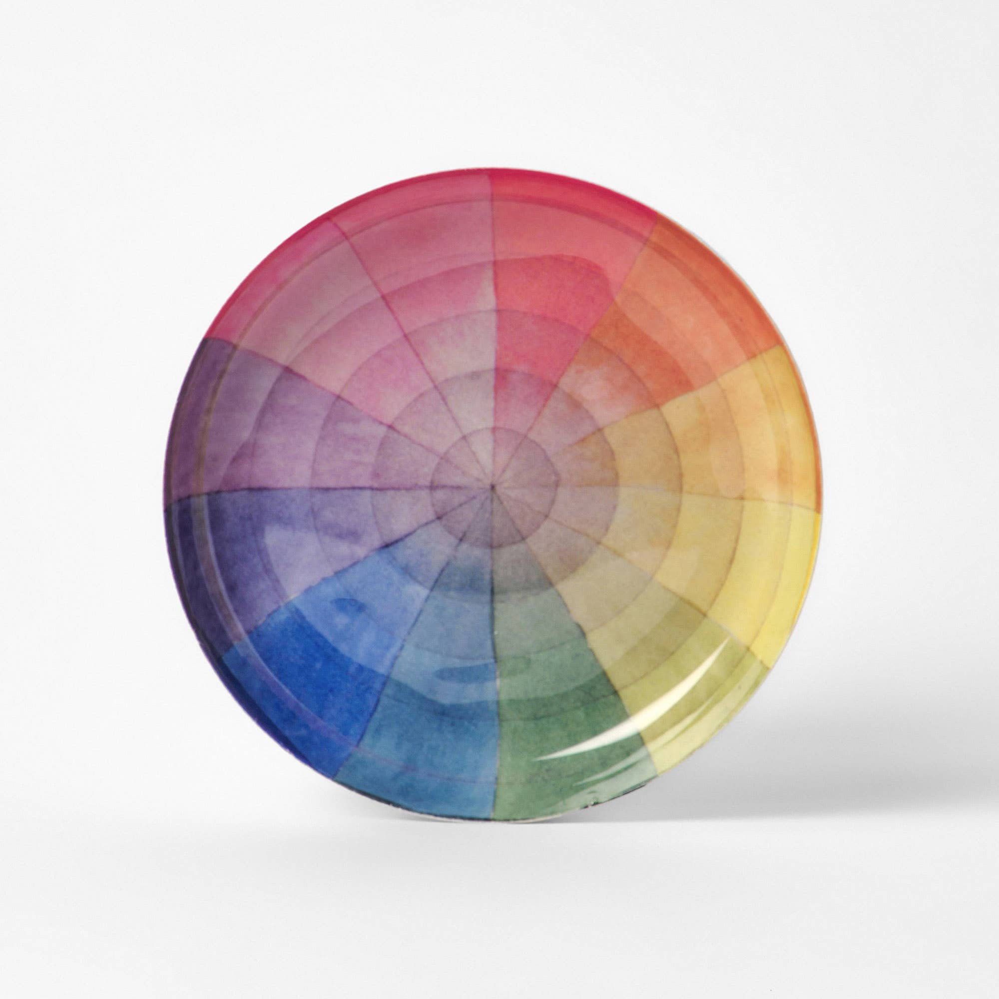 Vintage Color Wheel Enamel Dish - bubblegum market
