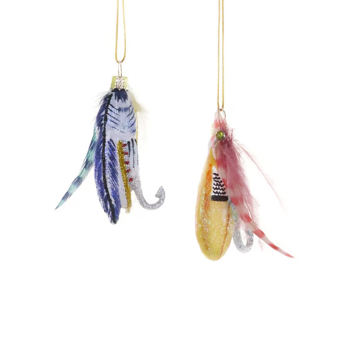 Vintage Fishing Fly Ornament 3.25" - bubblegum market
