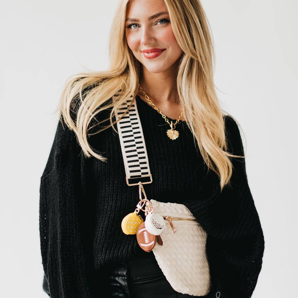 Volleyball Bag Charm - bubblegum market