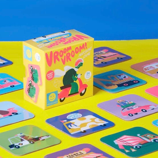 VROOM VROOM Matching Game - bubblegum market
