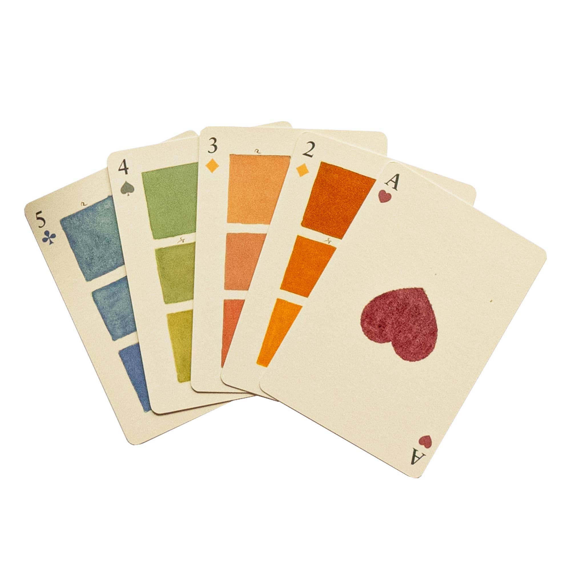 Watercolour Swatches Playing Cards (Set of 2 Decks) - bubblegum market