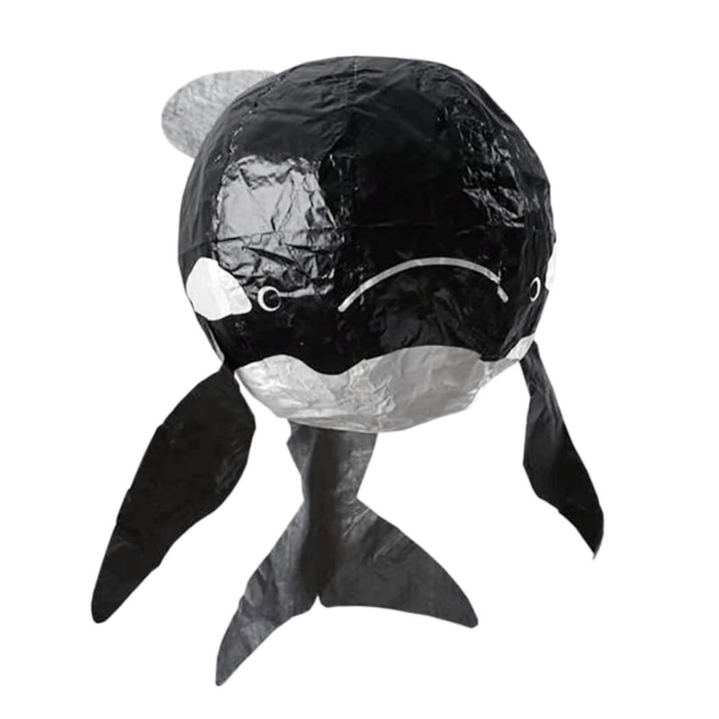 Whale Birthday Card + Paper Balloon - bubblegum market