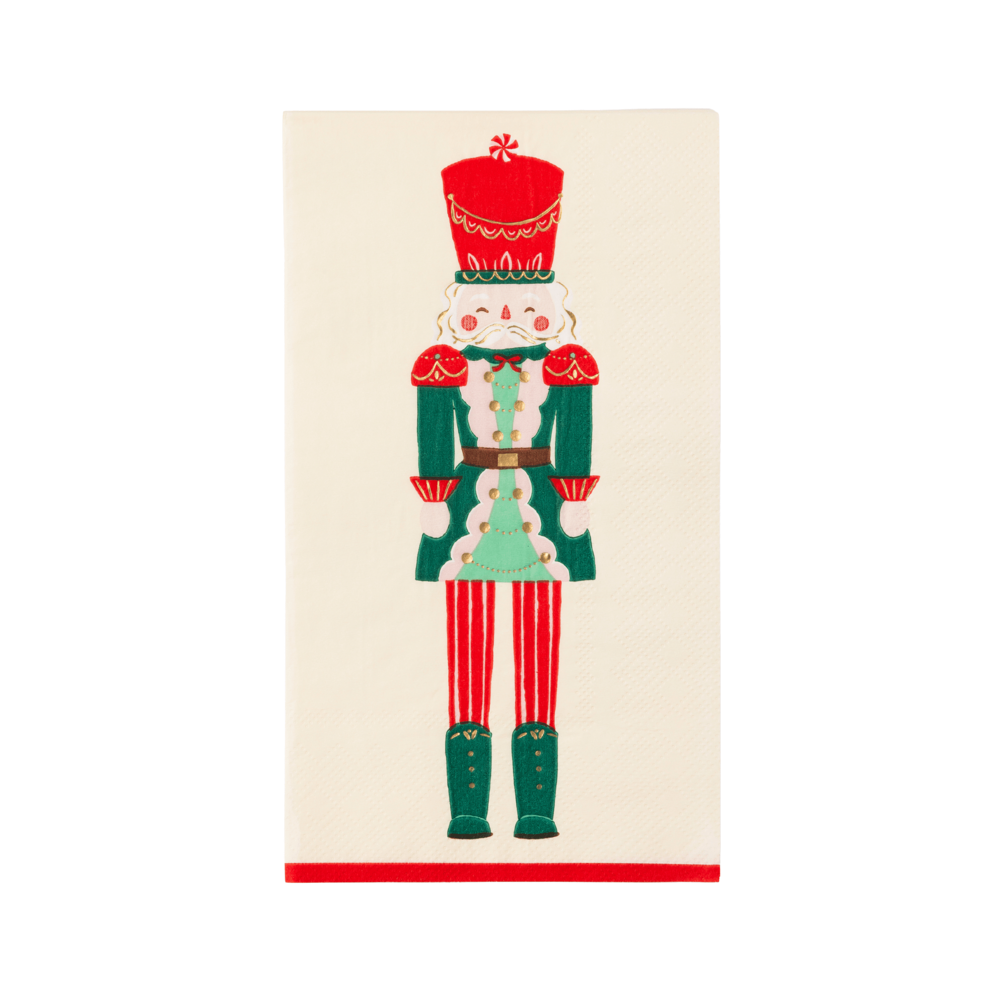 Whimsical Nutcracker Guest Towel Napkins - bubblegum market