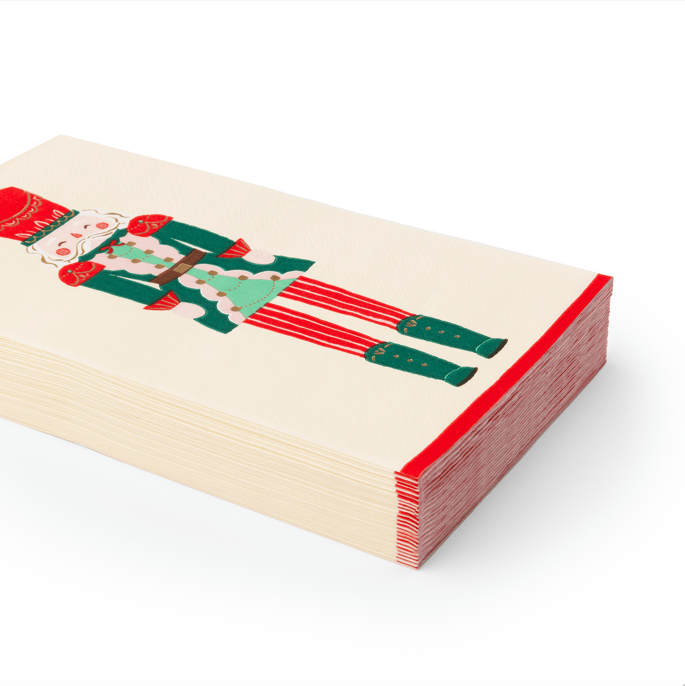 Whimsical Nutcracker Guest Towel Napkins - bubblegum market