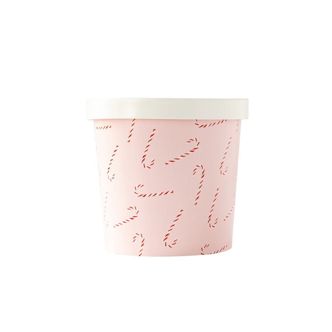 Whimsy Santa Scattered Candy Cane Treat Cups - bubblegum market