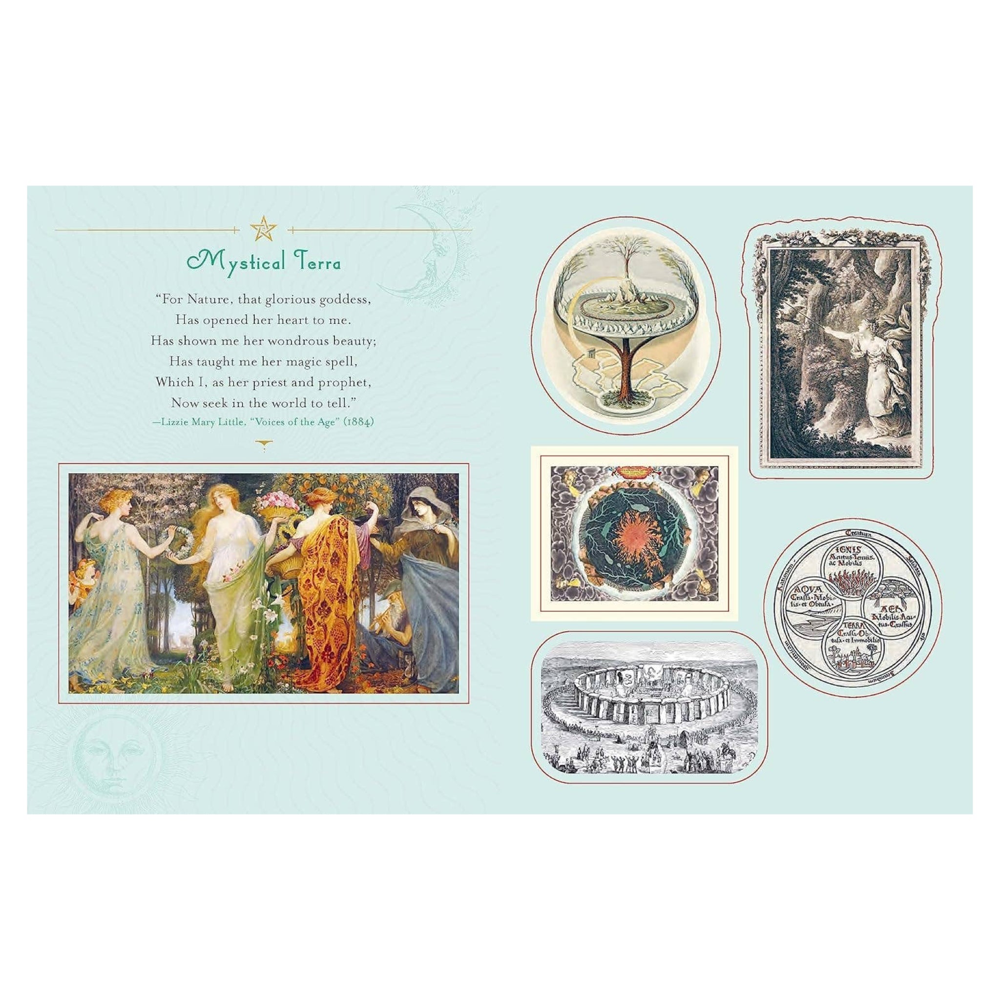 Wicca Sticker Book: 400+ Magickal & Mystical Stickers - bubblegum market