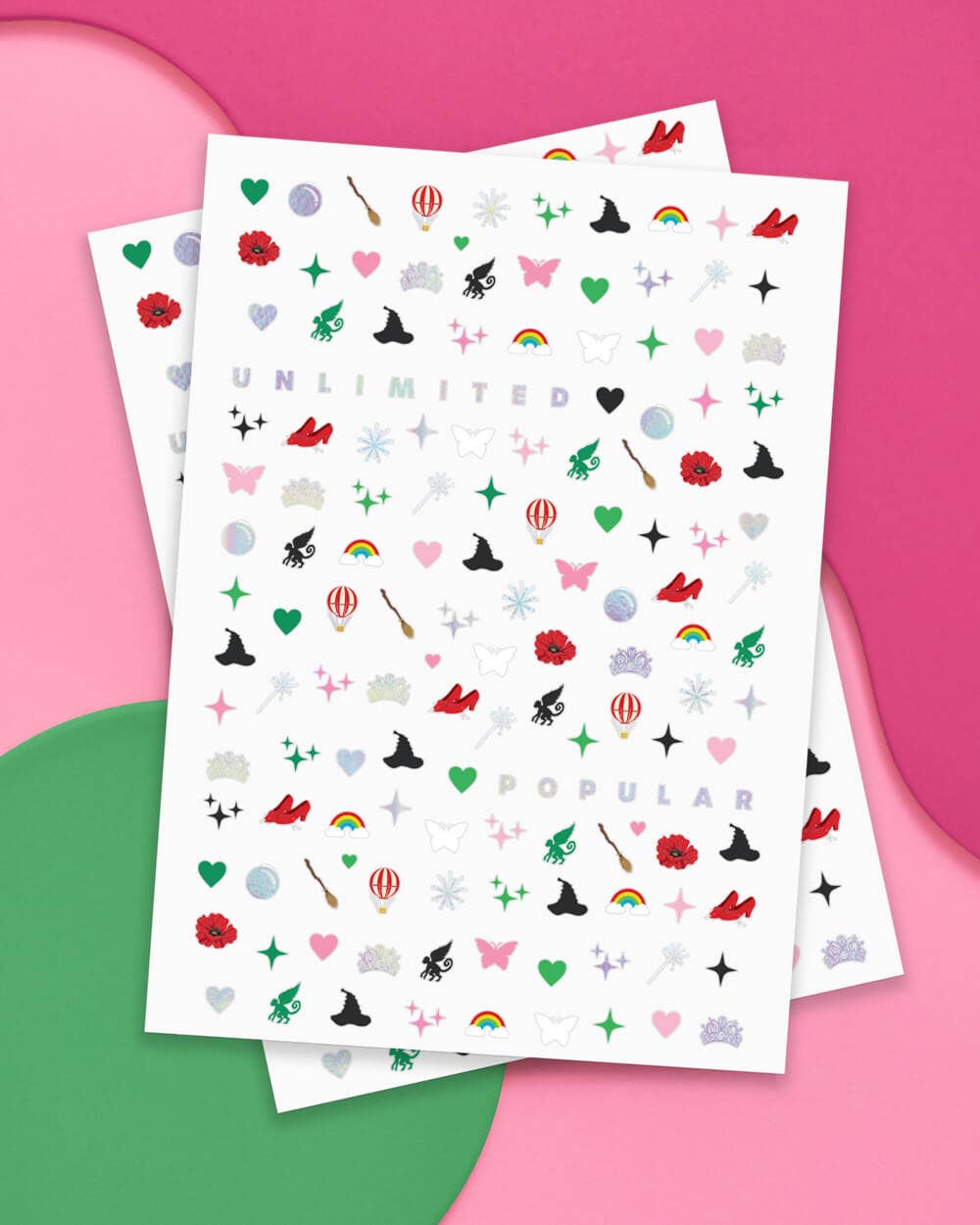 Wicked Witch Nail Stickers - bubblegum market