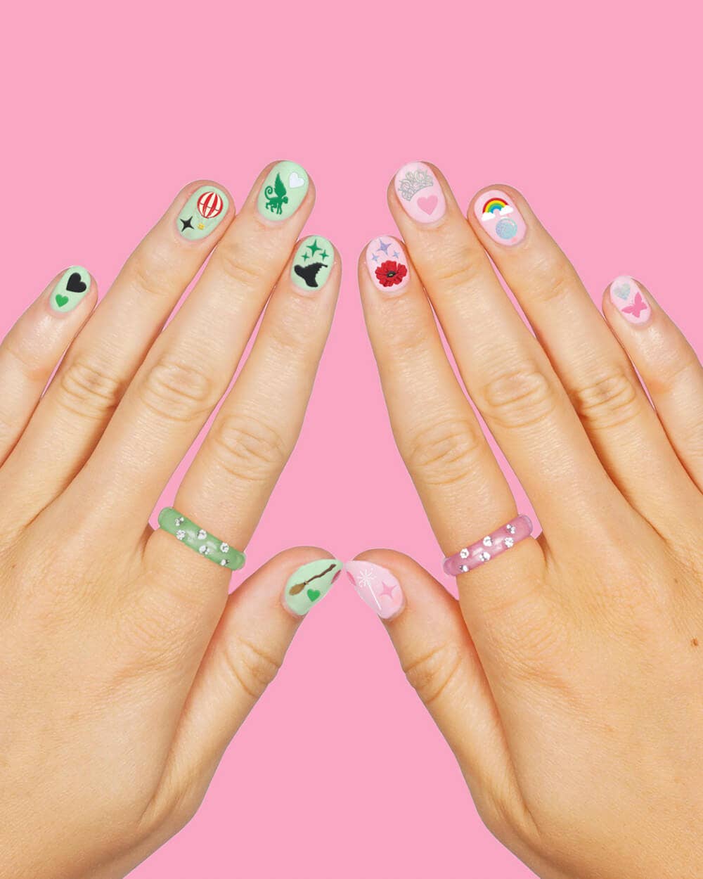 Wicked Witch Nail Stickers - bubblegum market