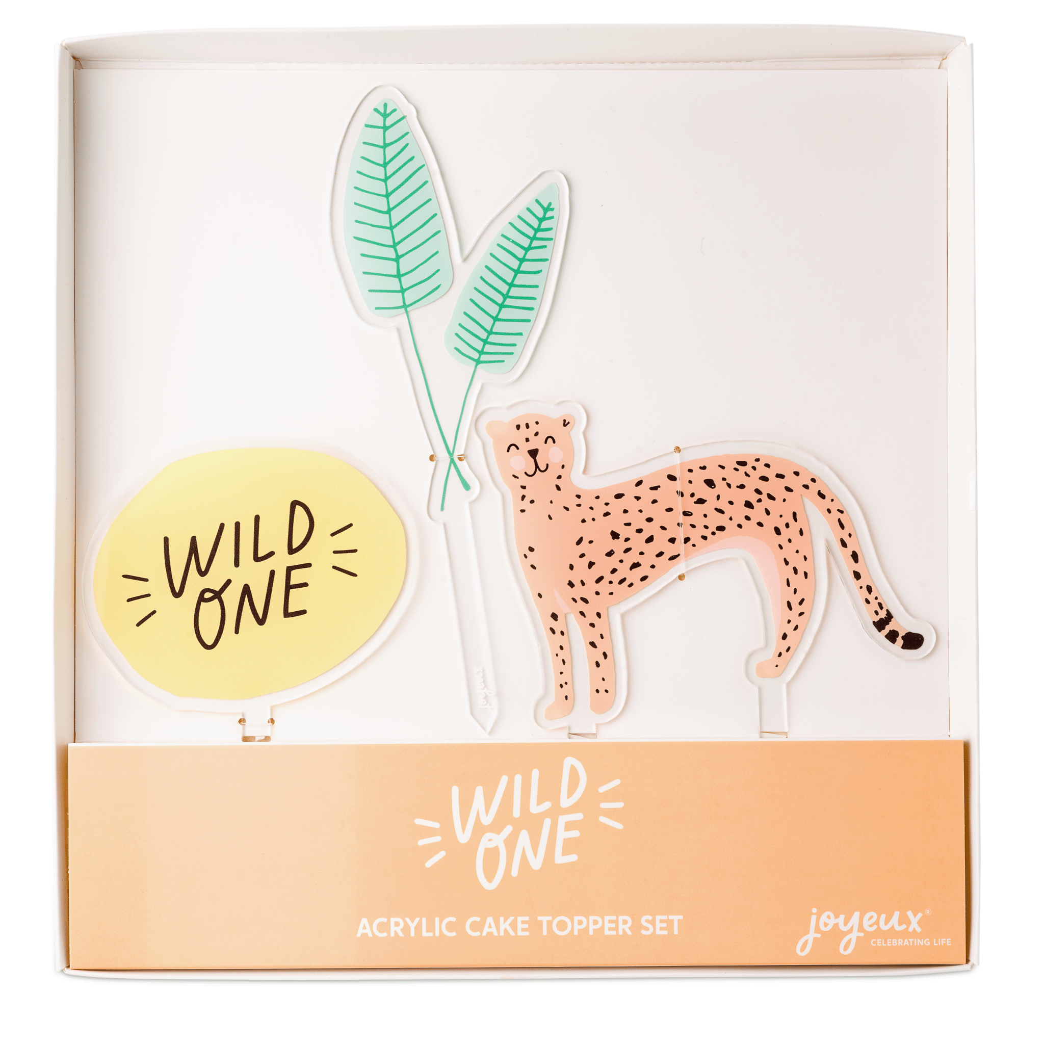 WILD ONE Acrylic Cake Toppers - bubblegum market