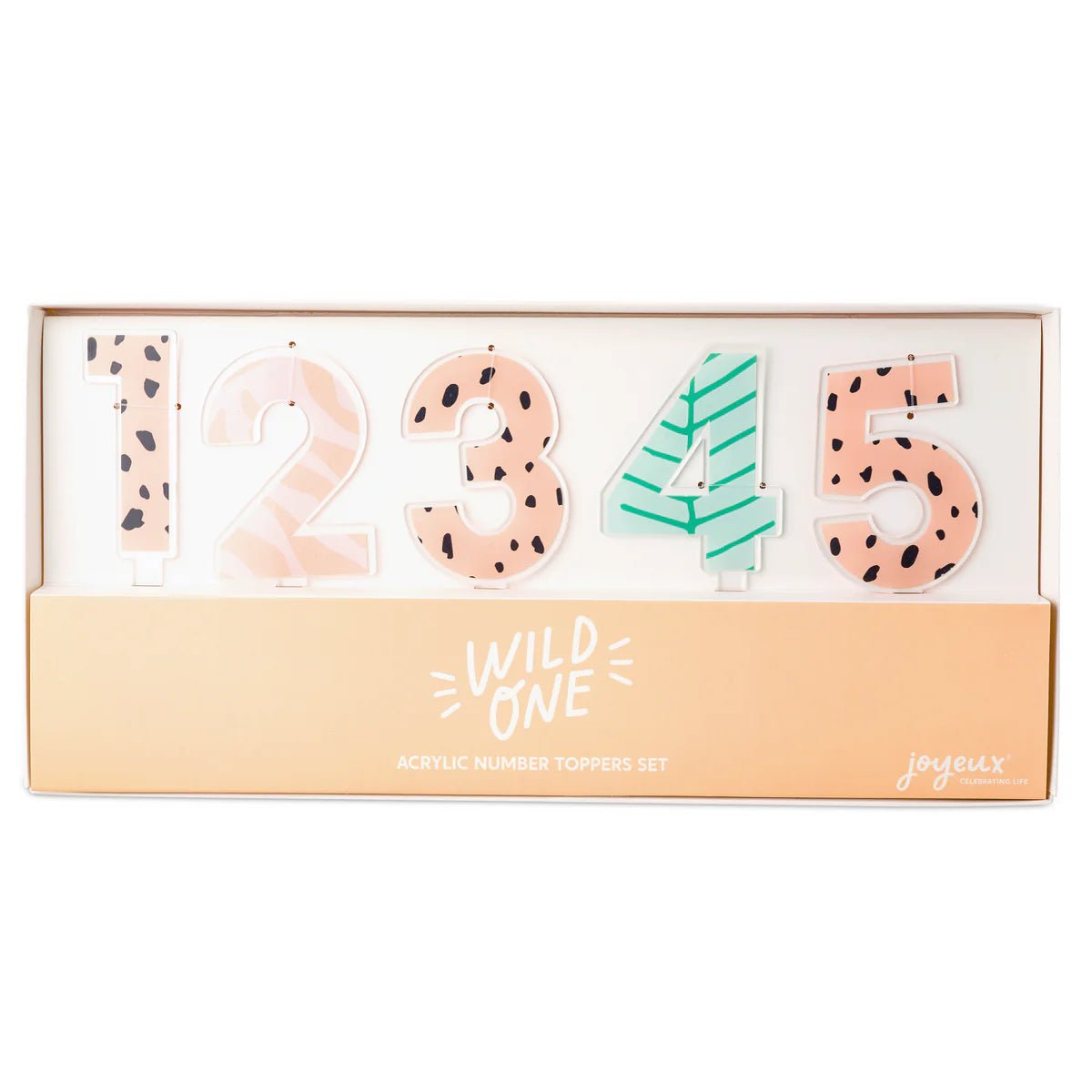 WILD ONE Acrylic Number Set 0 - 9 - bubblegum market