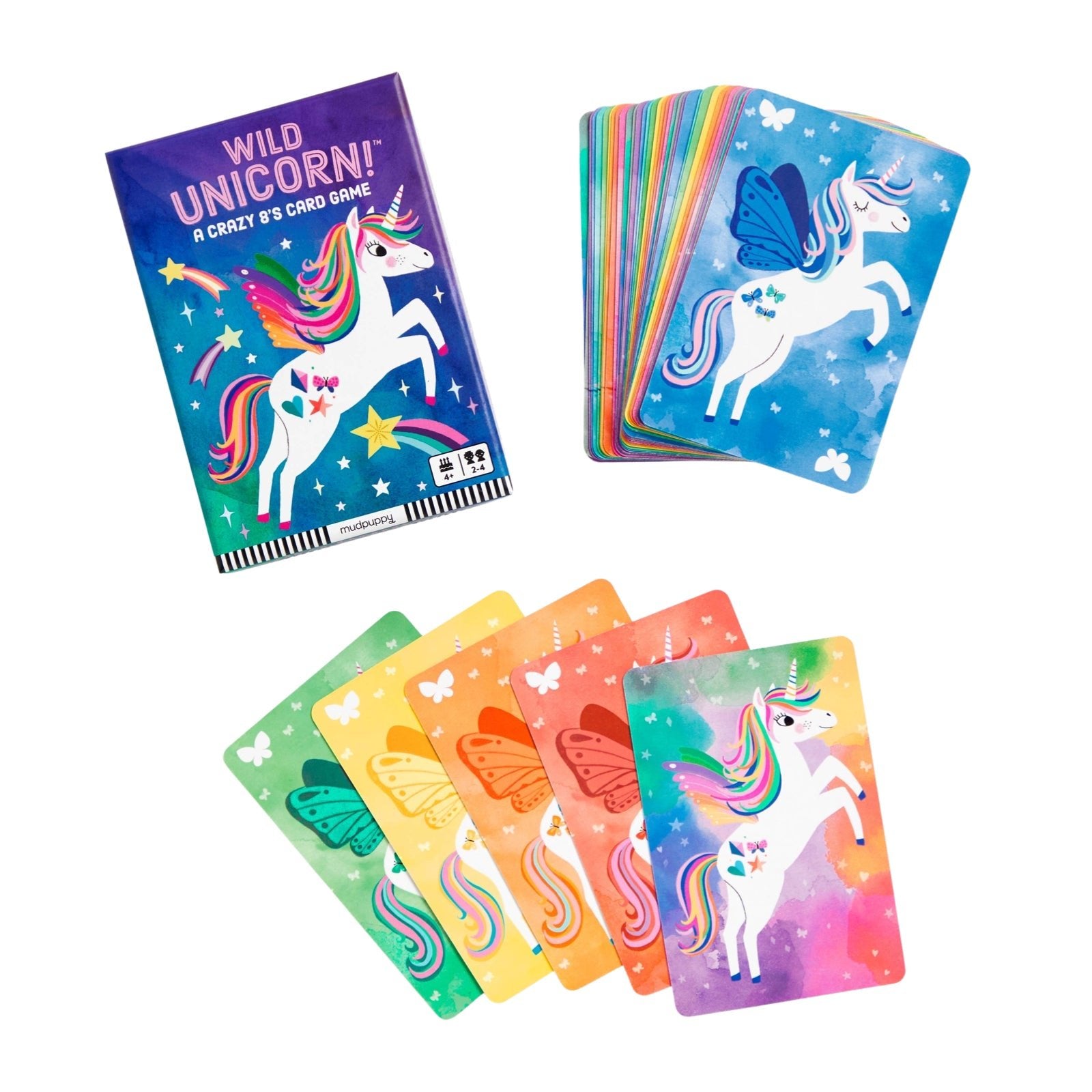 Wild Unicorn! Card Game - bubblegum market