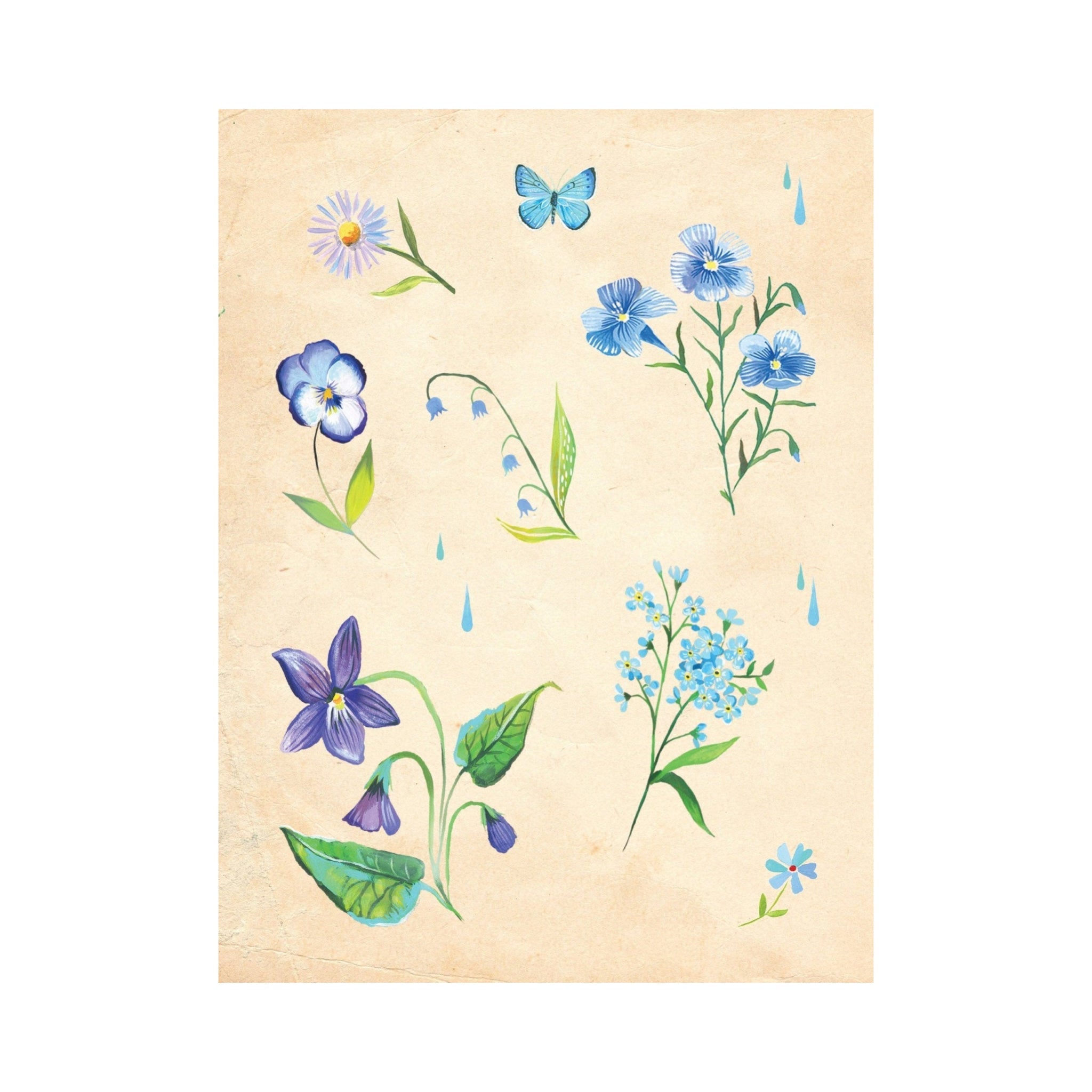 Wildflower Picnic Sticker Book - bubblegum market