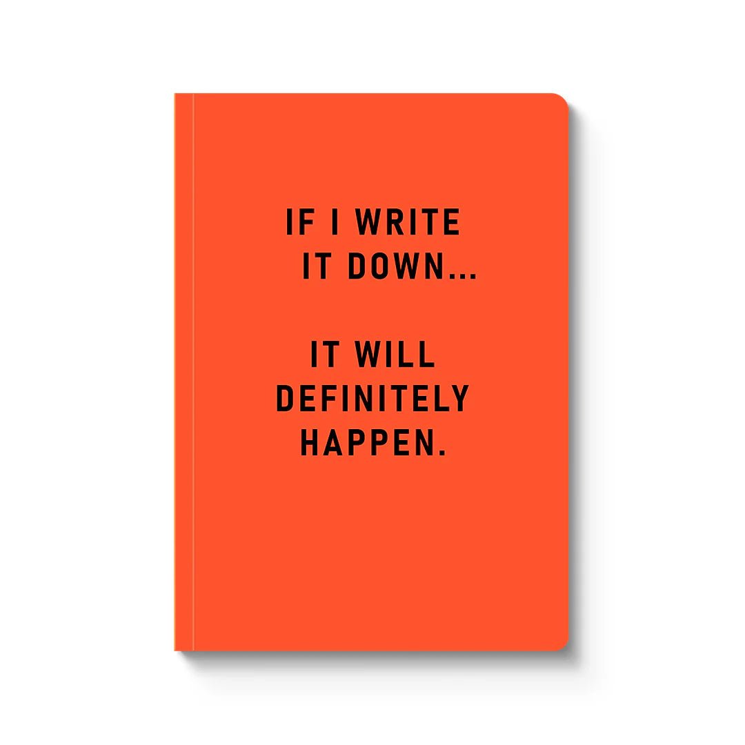 Will Definitely Happen A5 Notebook - bubblegum market