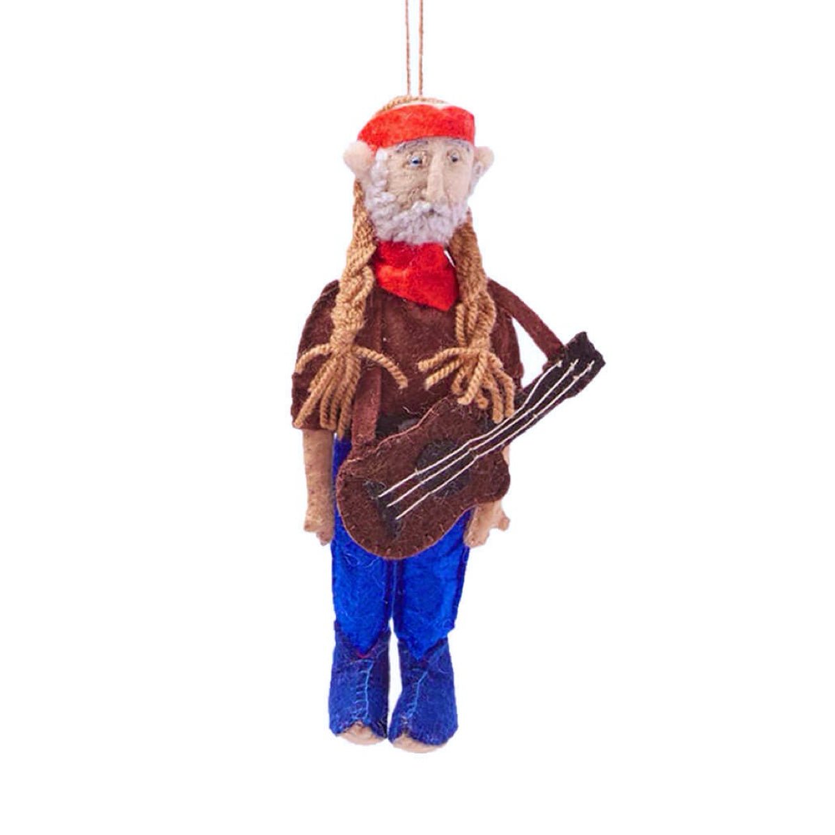 Willie Nelson Ornament - bubblegum market