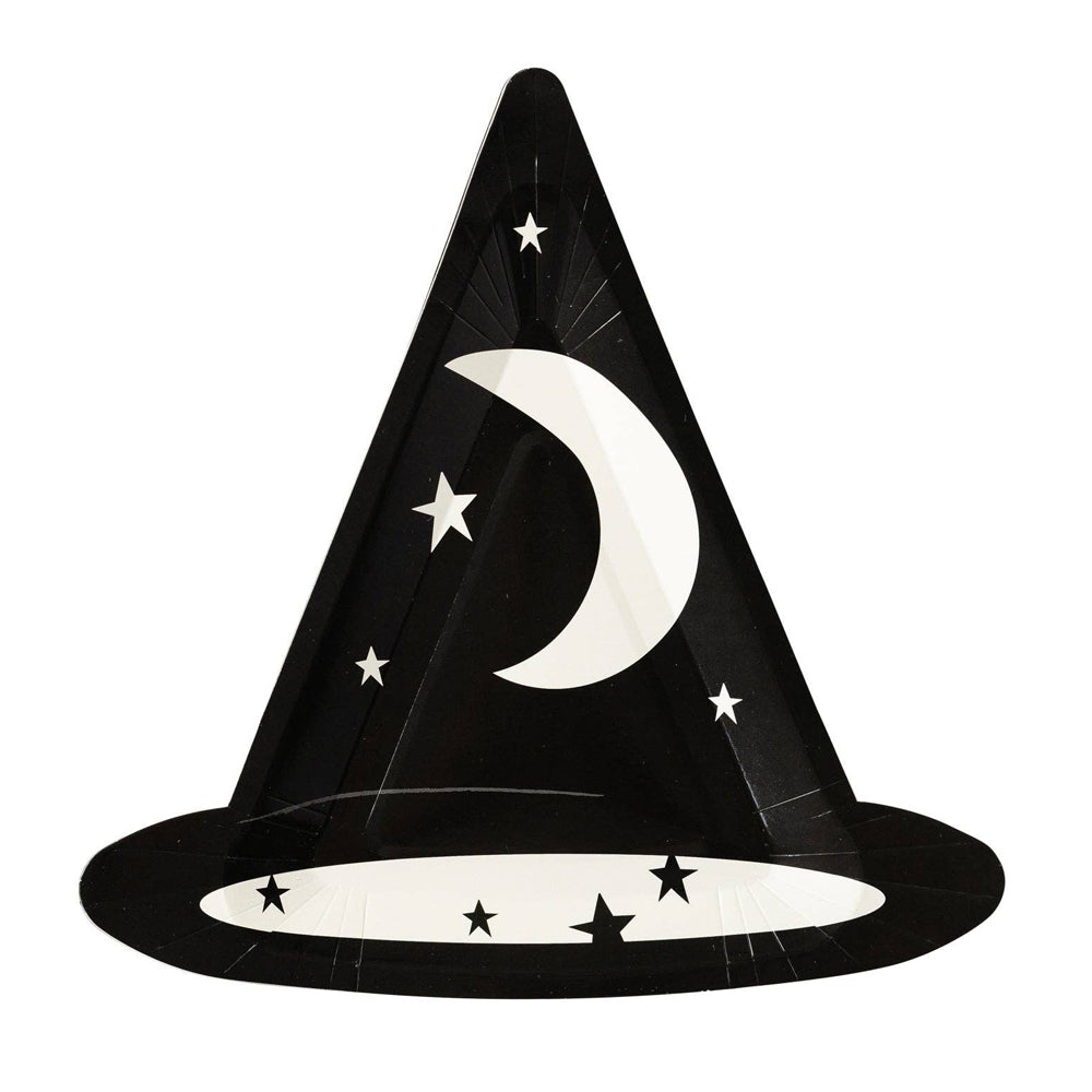 witching-hour-witchs-hat-shaped-plates-halloween-party-witch-witches-my-minds-eye