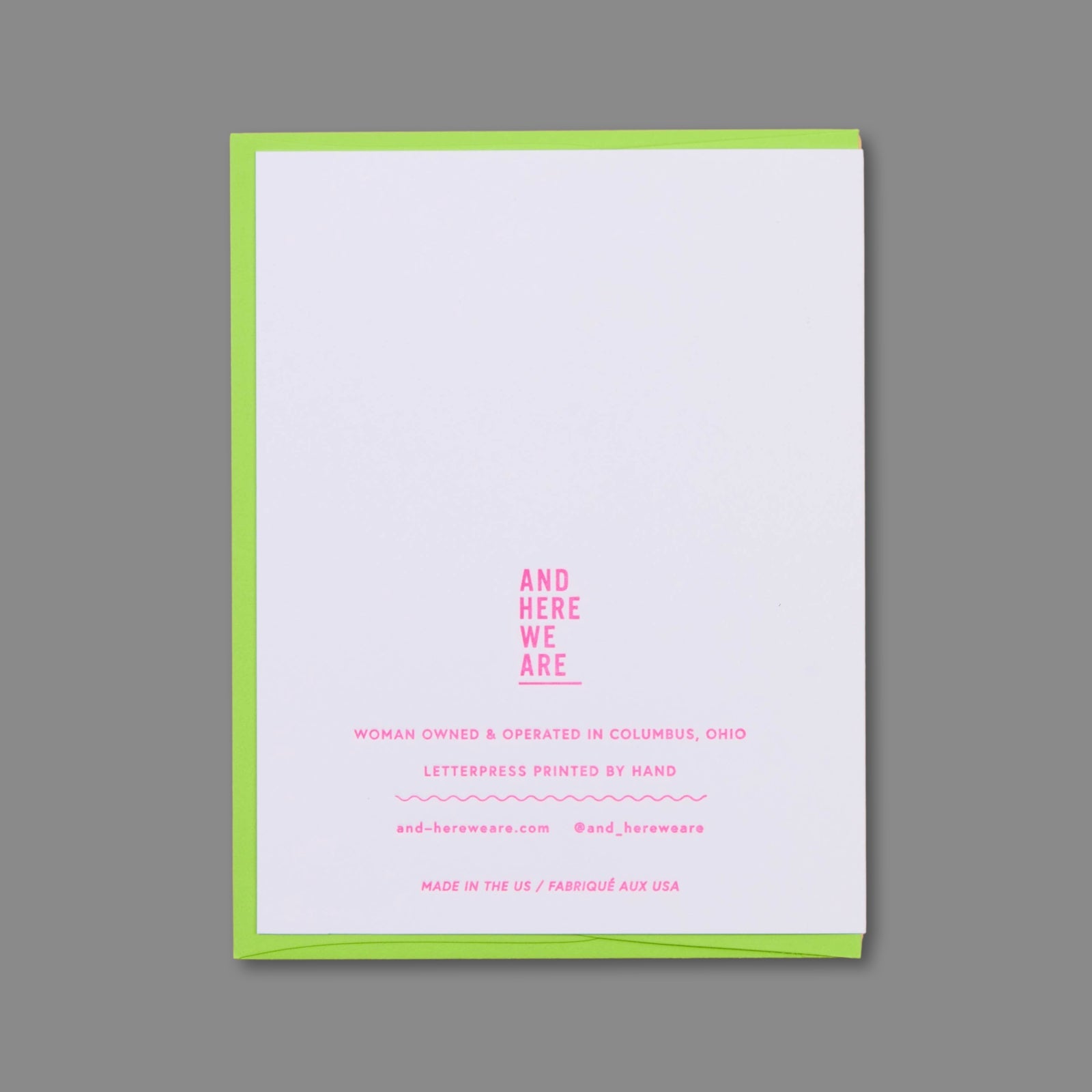 Woke Christmas Liberal Letterpress Greeting Card - bubblegum market