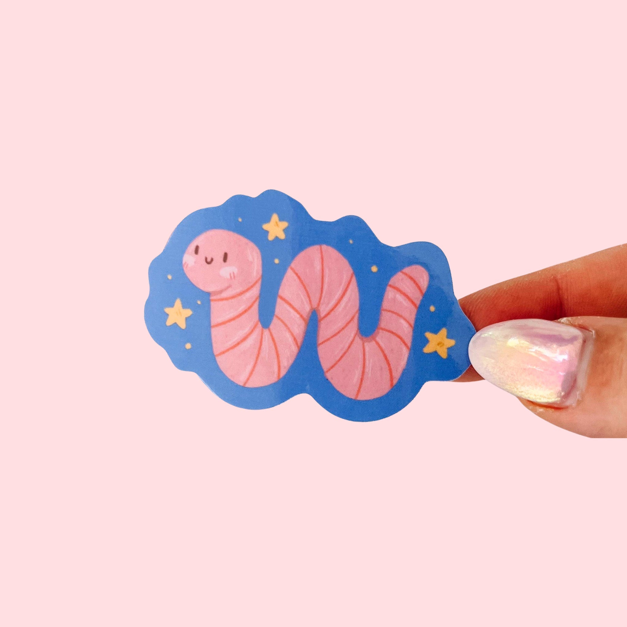 Worm Sticker - bubblegum market