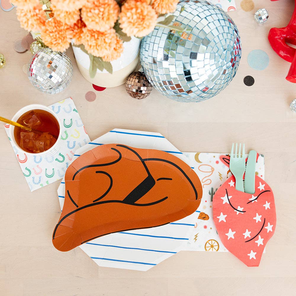 Yeehaw Petite Napkins - bubblegum market