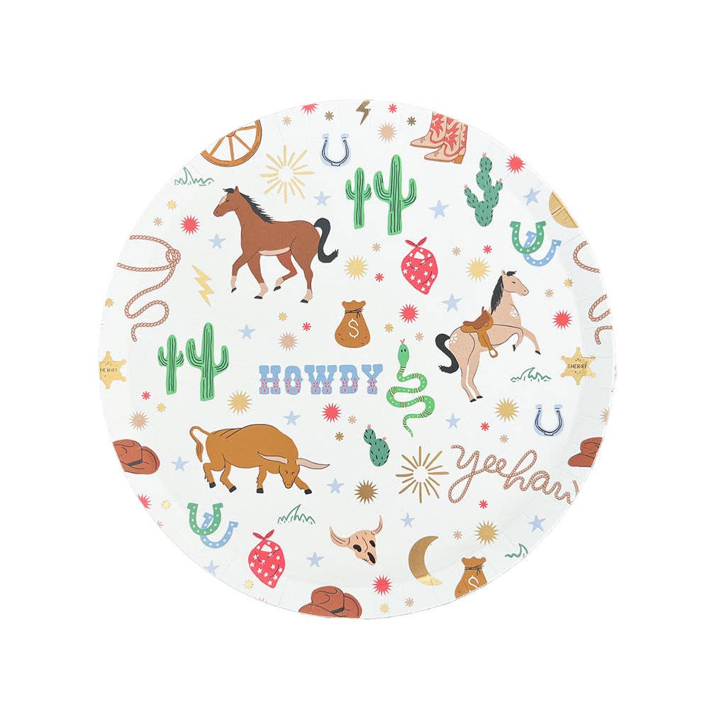 Yeehaw Small Plates 8" - bubblegum market