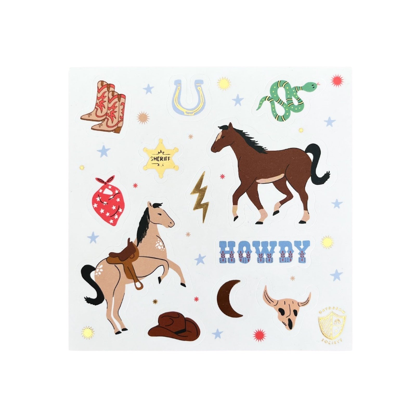 Yeehaw Sticker Sheets (4pk) - bubblegum market
