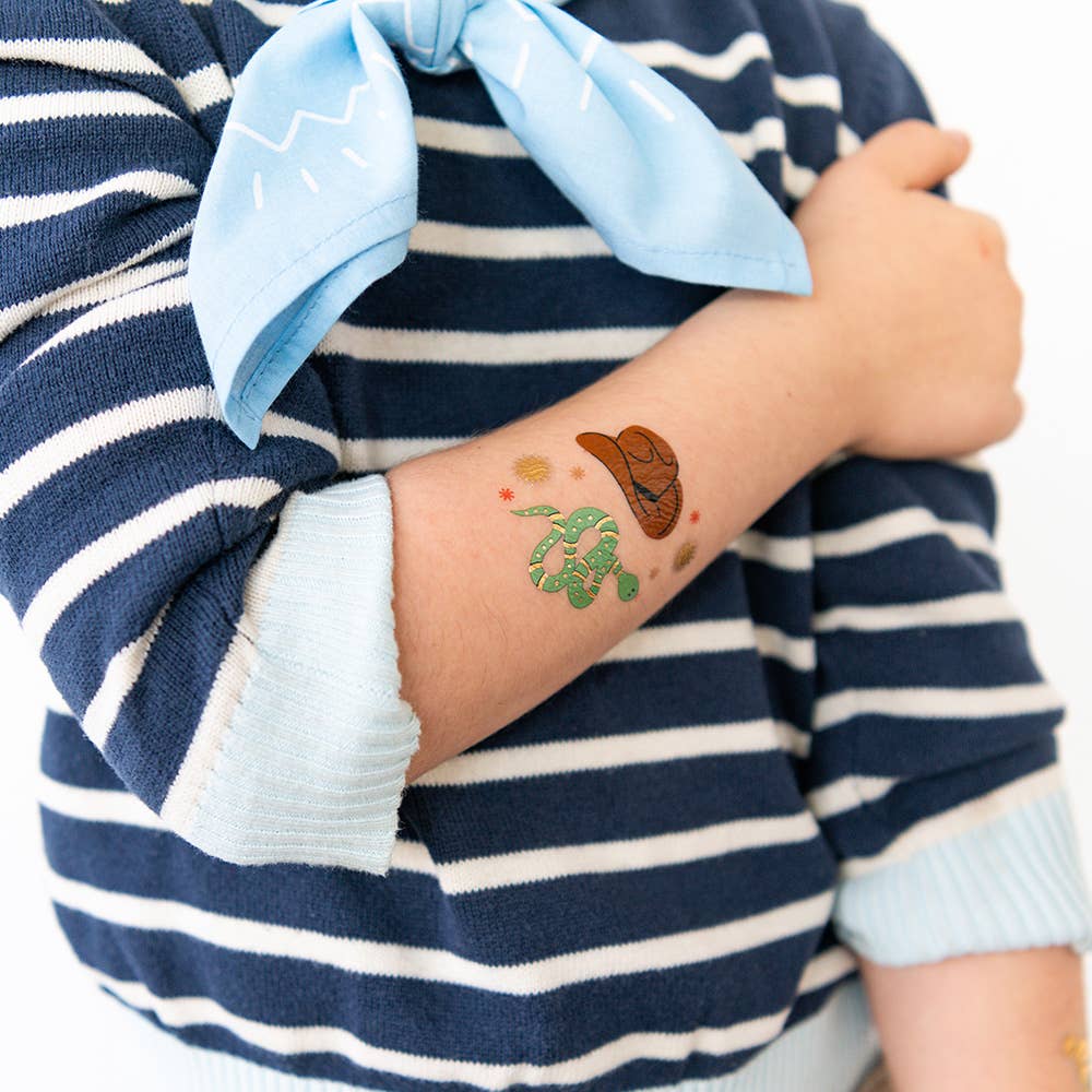 Yeehaw Temporary Tattoos - bubblegum market