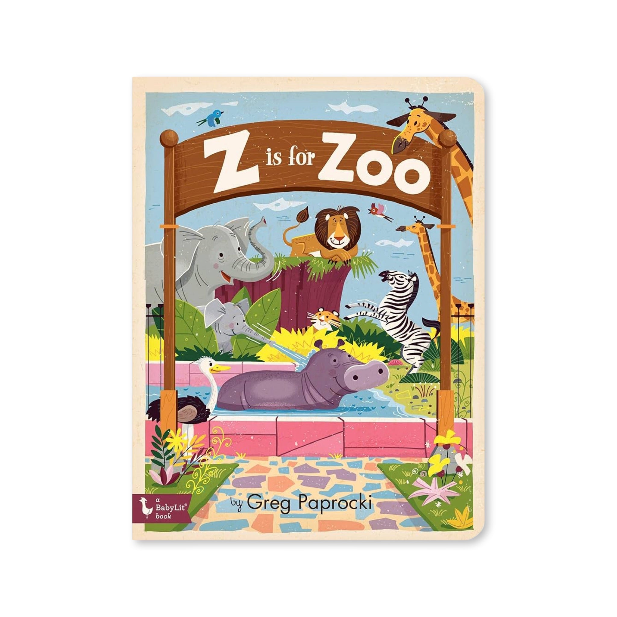 Z is for Zoo: Alphabet Board Book - bubblegum market
