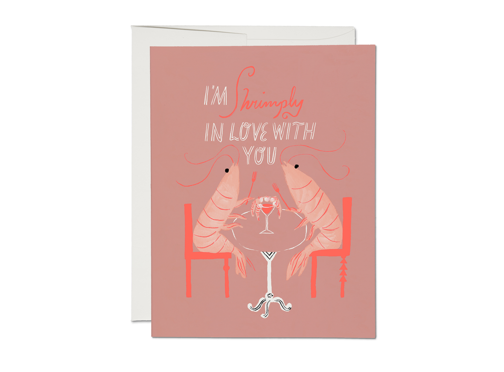 Shrimply Greeting Card