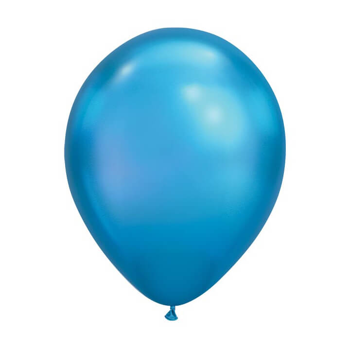 11" Chrome Blue Balloon - bubblegum market