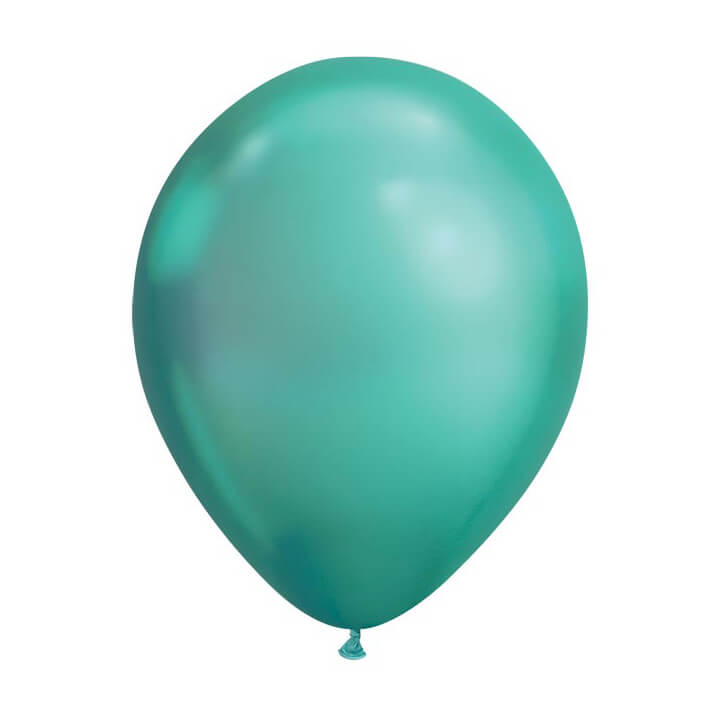 11" Chrome Green Balloon - bubblegum market