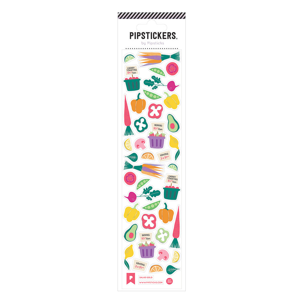 Salad Gold Stickers