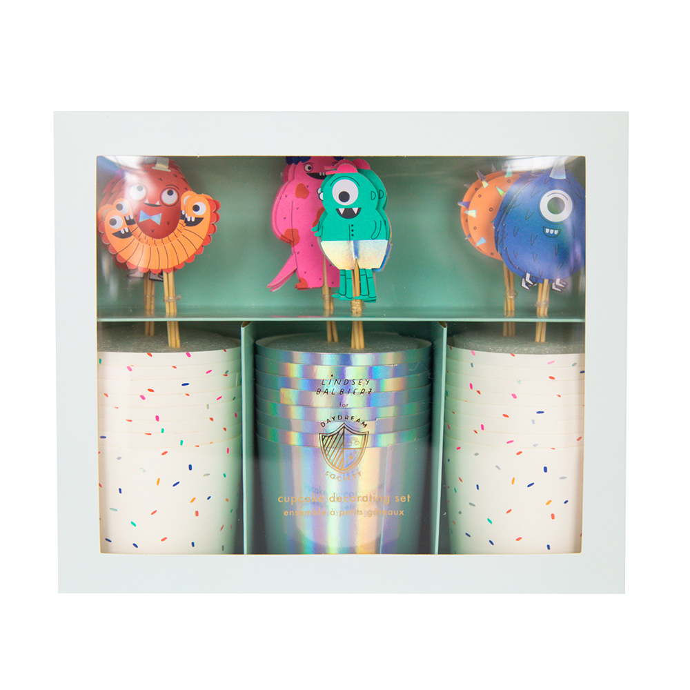 Little Monsters Cupcake Decorating Set