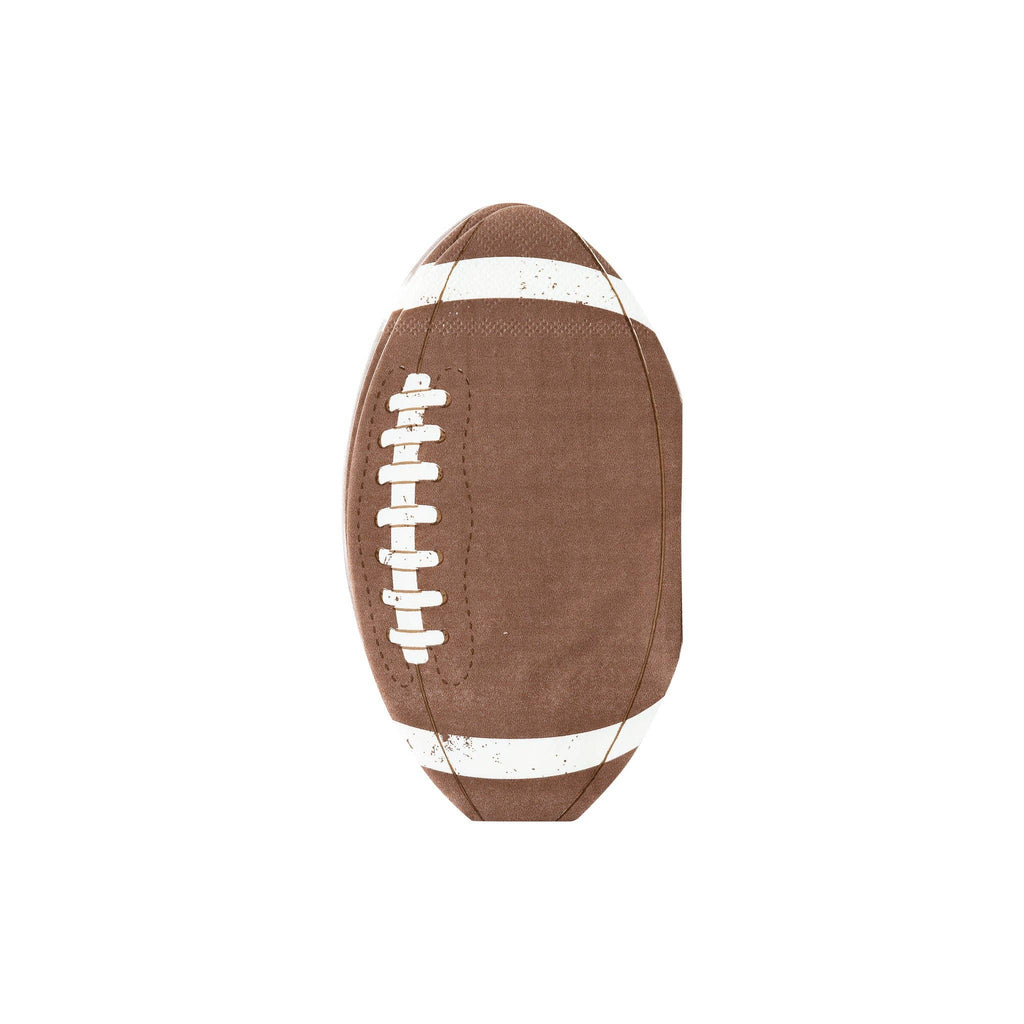 Football Shaped Paper Party Napkins