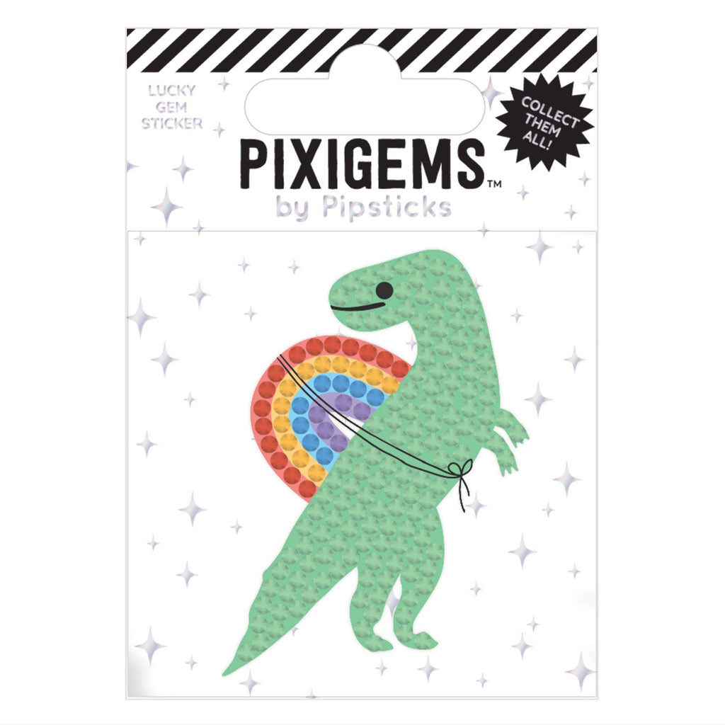 Tiki T-Rex Pixigem Sticker