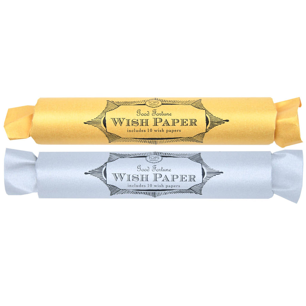 Wish Paper Gold and Silver (10 Wishes)