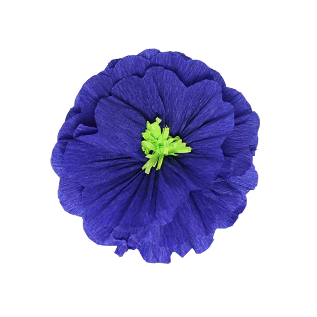 Royal Blue Tissue Paper Flower