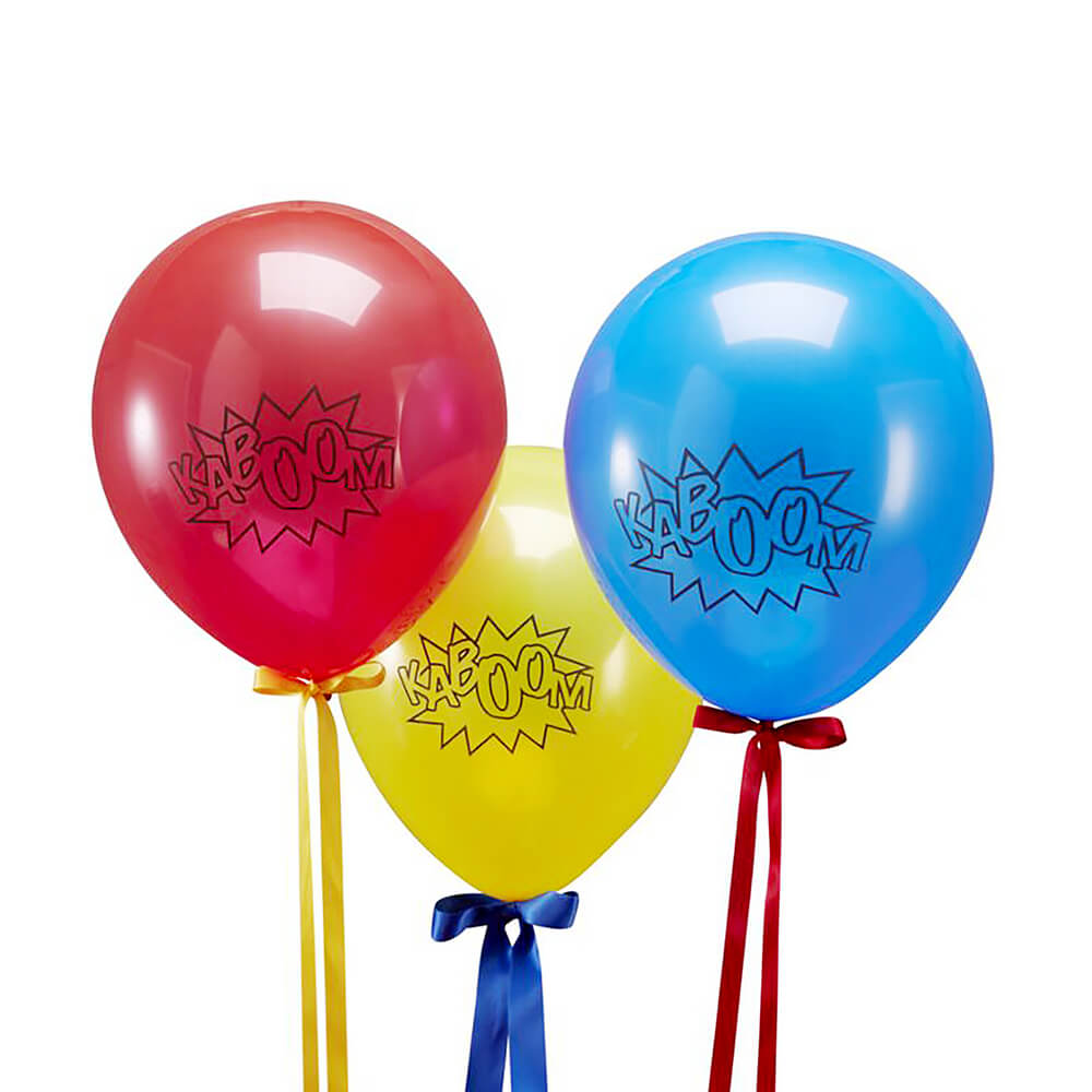 Ginger-Ray-Superhero-Super-Hero-Birthday-Party-Kaboom-Red-Blue-Yellow-Balloons