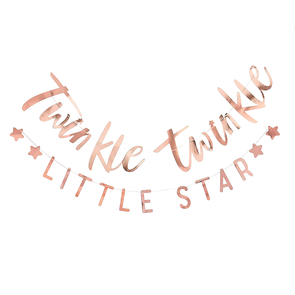 Twinkle Twinkle Little Star Baby Shower Banners