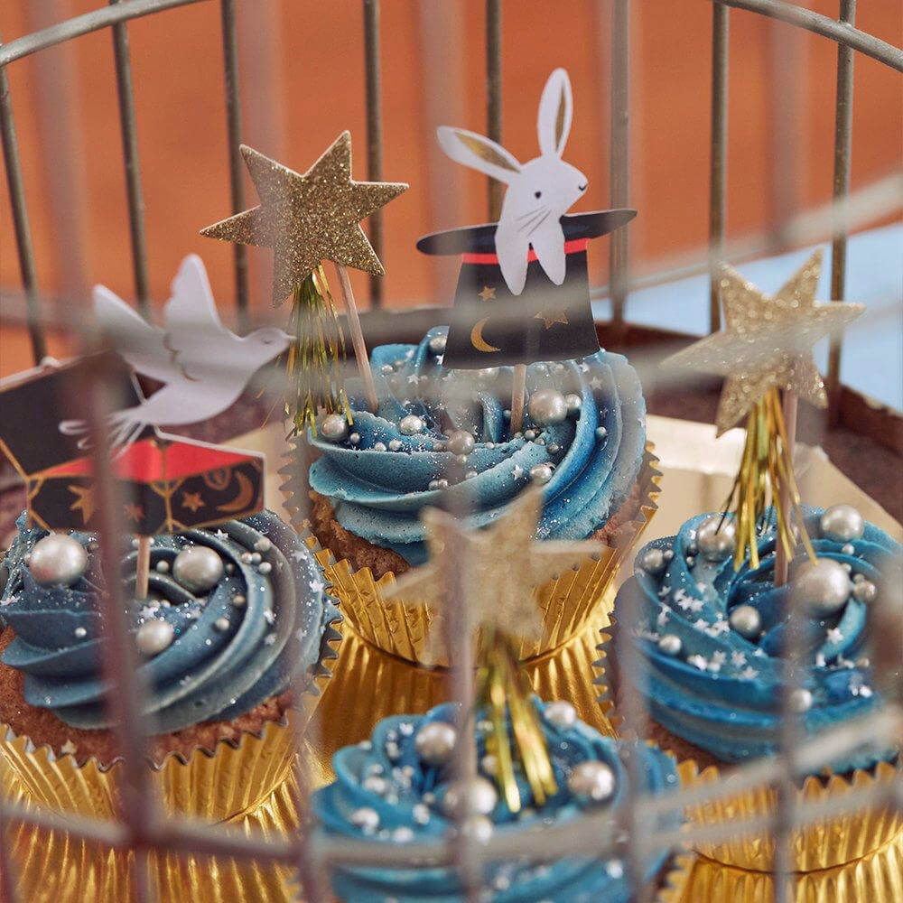 Meri-Meri-Magic-Show-Party-Cupcake-Toppers-Displayed