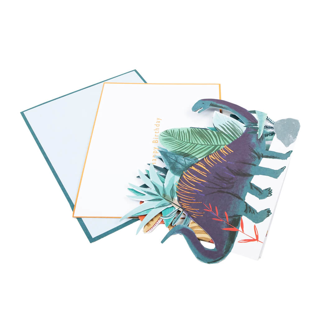 Meri-Meri-Party-Dinosaurs-Birthday-Card-Decoration-with-envelope