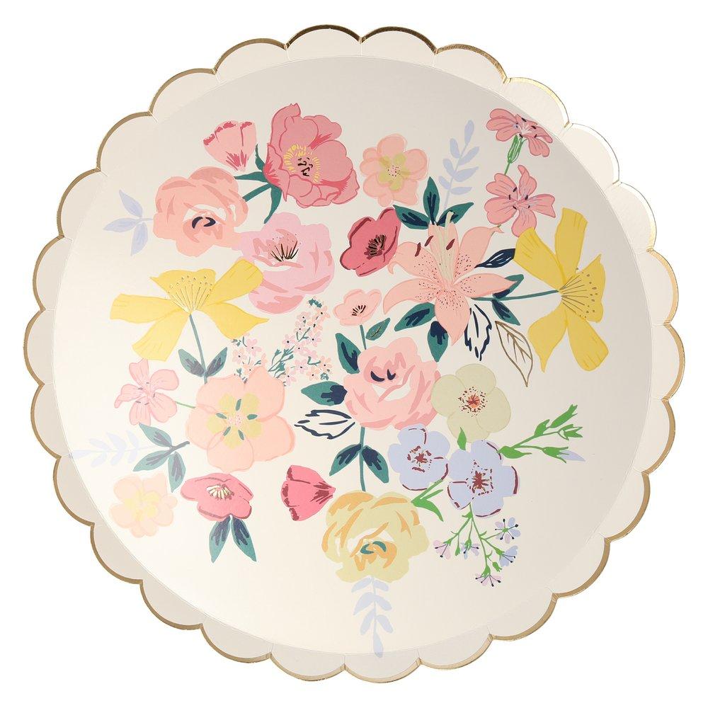 Meri-Meri-Party-English-Garden-Floral-Large-Dinner-Plates-Centered-Flowers-Pattern